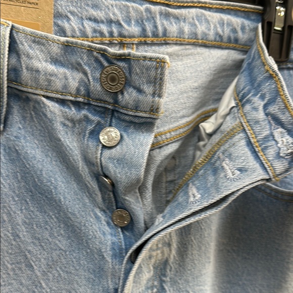 Levi's Blue Straight Leg Jeans Relaxed Fit - Picture 2 of 4